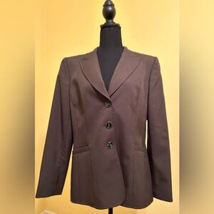 Alex Marie Olive 2-Piece Blazer and Pant Suit.